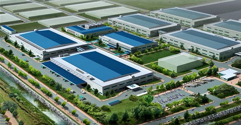 Dự án nhà xưởng Samsung - Bê Tông Bình Dương - Công Ty TNHH Bê Tông Đúc Sẵn Và Cơ Khí Bình Dương